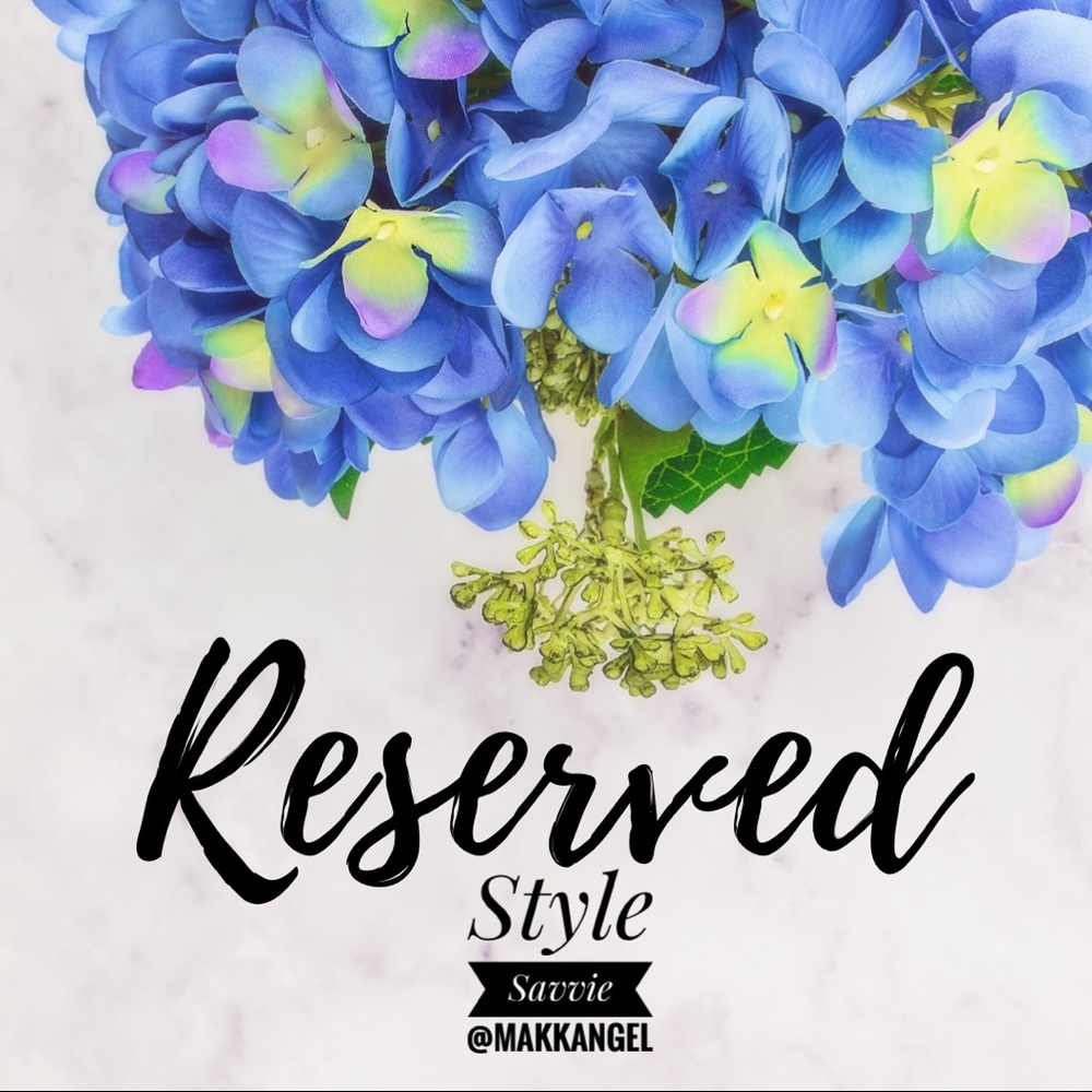 RESERVED🌸